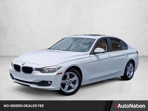 White 2015 BMW 320 i