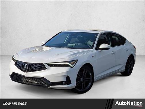 Platinum White Pearl 2025 Acura Integra A-SPEC
