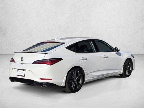Platinum White Pearl 2025 Acura Integra A-SPEC