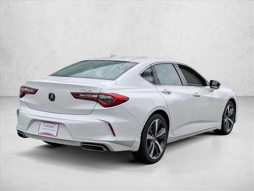 Platinum White Pearl 2025 Acura TLX Technology