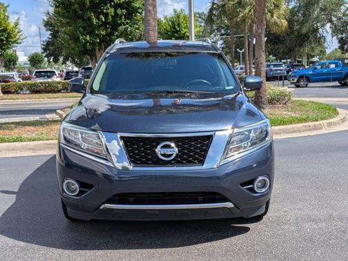 Arctic Blue Metallic 2015 Nissan Pathfinder Platinum