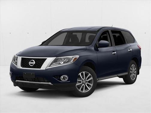 Arctic Blue Metallic 2015 Nissan Pathfinder Platinum