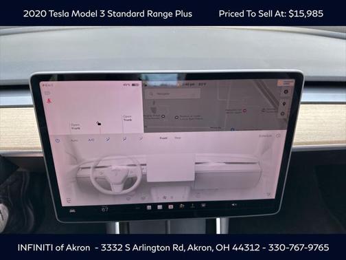 2020 Tesla Model 3 Standard Range Plus