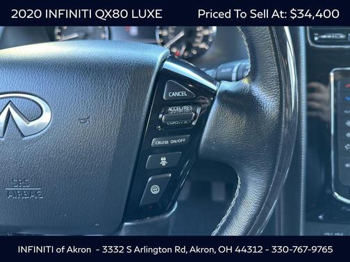 2020 INFINITI QX80 Luxe