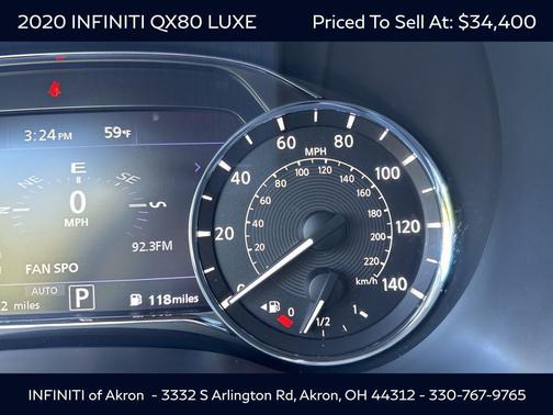 2020 INFINITI QX80 Luxe