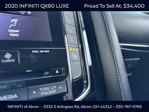 2020 INFINITI QX80 Luxe