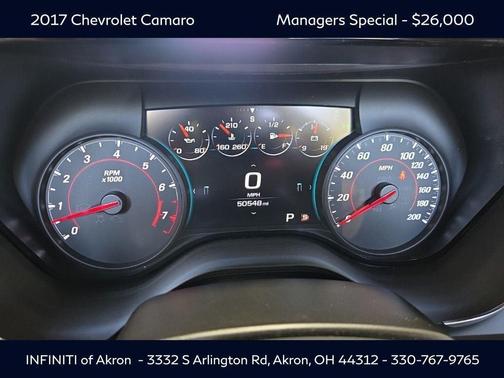 2017 Chevrolet Camaro 1SS