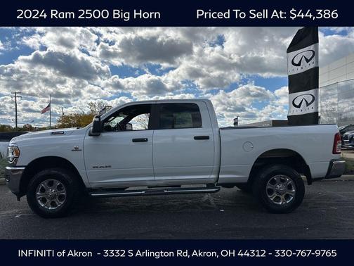 2024 RAM 2500 Big Horn Crew Cab 4x4 6'4' Box