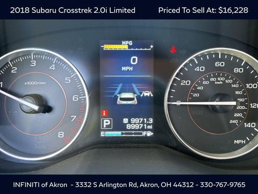 2018 Subaru Crosstrek 2.0i Limited