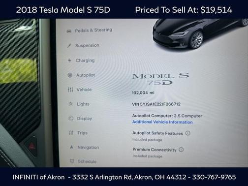 2018 Tesla Model S 75D
