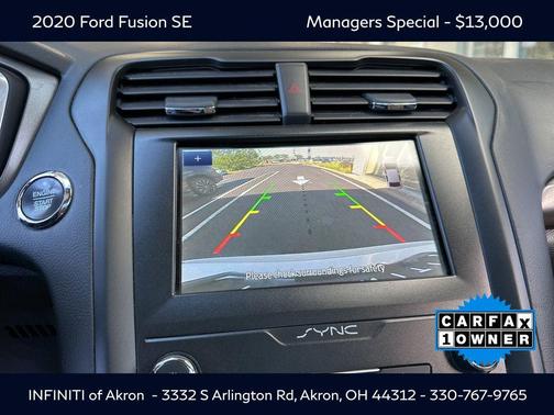 2020 Ford Fusion SE