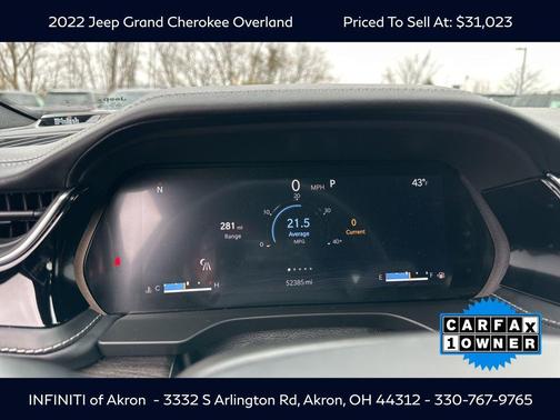 2022 Jeep Grand Cherokee Overland