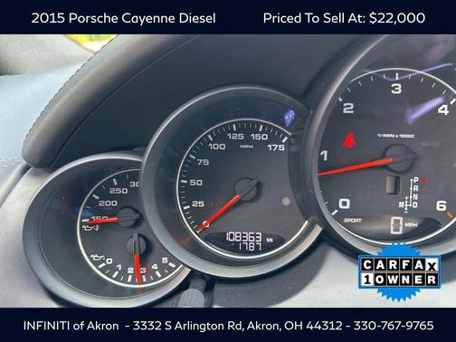 2015 Porsche Cayenne Diesel