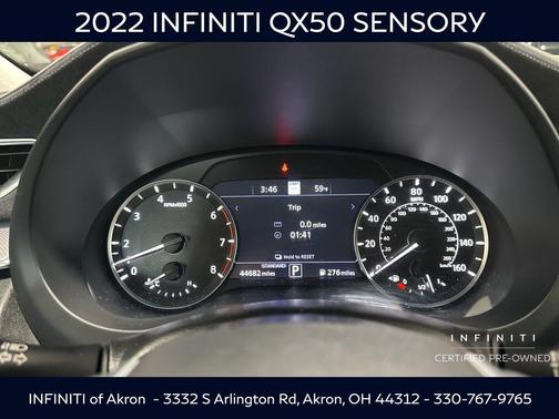 2022 INFINITI QX50 SENSORY AWD