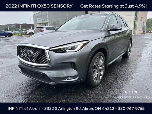 2022 INFINITI QX50 Sensory