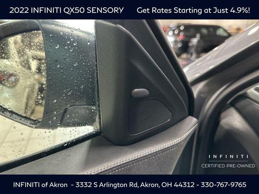 2022 INFINITI QX50 Sensory