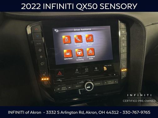 2022 INFINITI QX50 SENSORY AWD