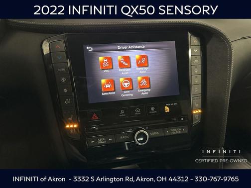 2022 INFINITI QX50 SENSORY AWD