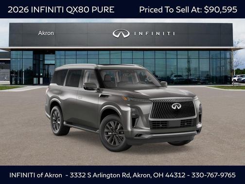 2026 INFINITI QX80 PURE AWD