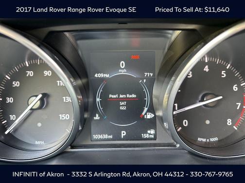 2017 Land Rover Range Rover Evoque SE