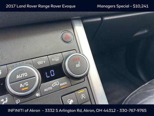 2017 Land Rover Range Rover Evoque SE