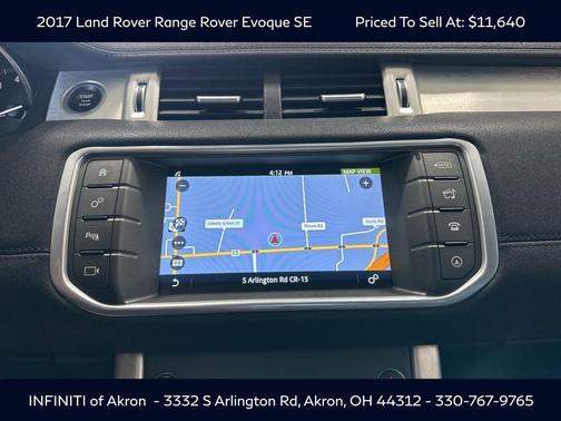 2017 Land Rover Range Rover Evoque SE