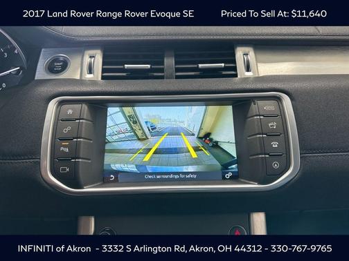 2017 Land Rover Range Rover Evoque SE