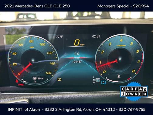 2021 Mercedes-Benz GLB 250 4MATIC
