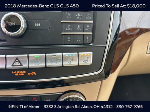 2018 Mercedes-Benz GLS 450 4MATIC