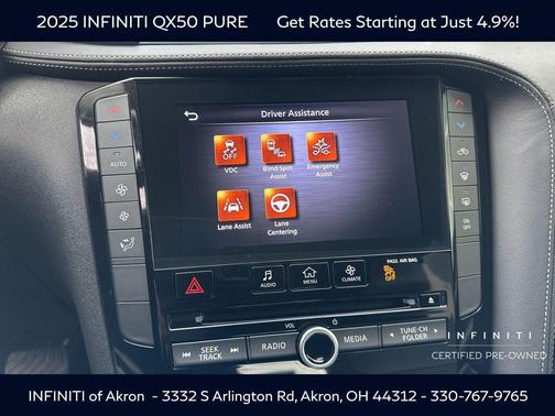 2025 INFINITI QX50 PURE