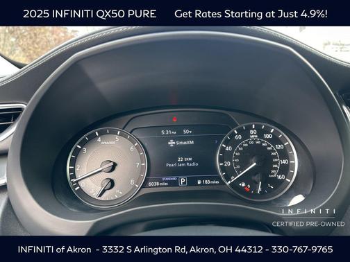 2025 INFINITI QX50 PURE