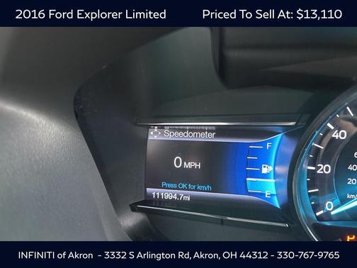 2016 Ford Explorer Limited