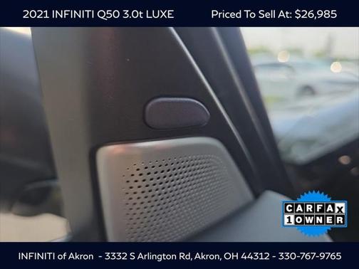 2021 INFINITI Q50 3.0t LUXE