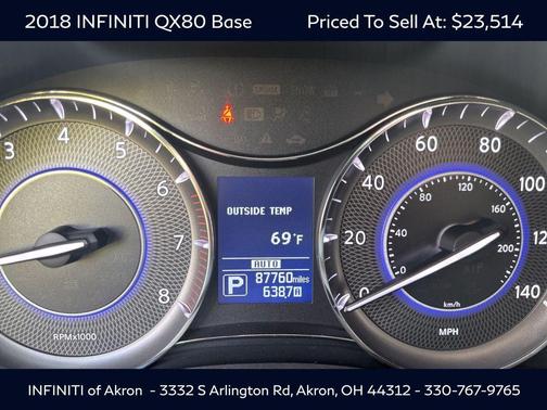 2018 INFINITI QX80 Base