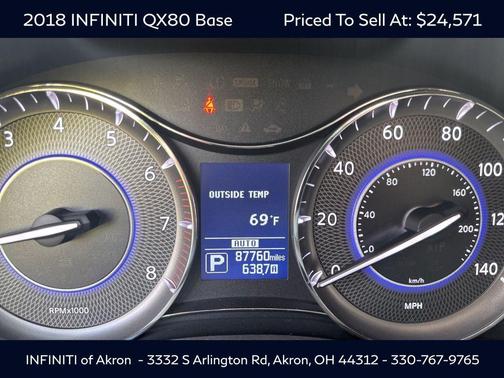 2018 INFINITI QX80 Base