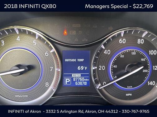 2018 INFINITI QX80 Base