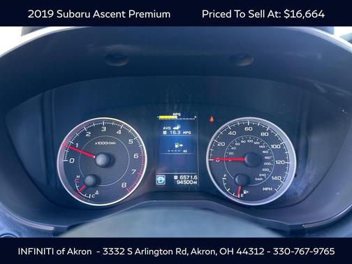 2019 Subaru Ascent Premium 7-Passenger