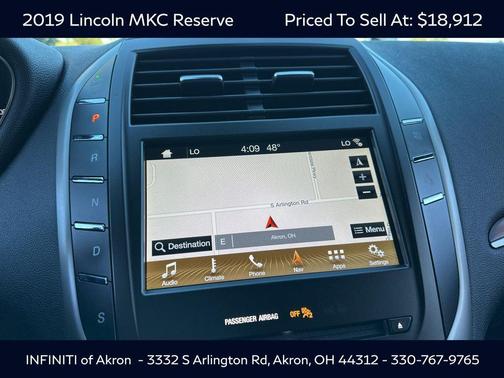 2019 Lincoln MKC Reserve