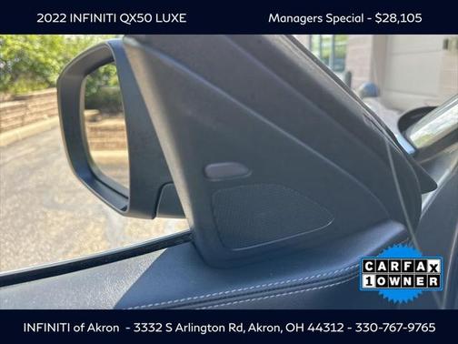 2022 INFINITI QX50 LUXE