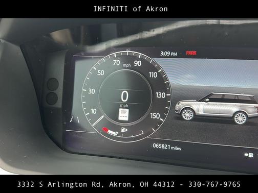 2020 Land Rover Range Rover 3.0L V6 Supercharged HSE