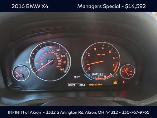 2016 BMW X4 xDrive35i