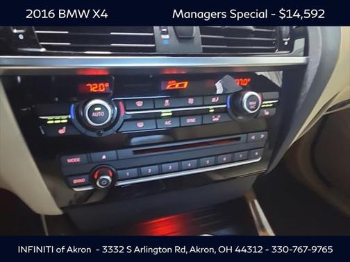 2016 BMW X4 xDrive35i