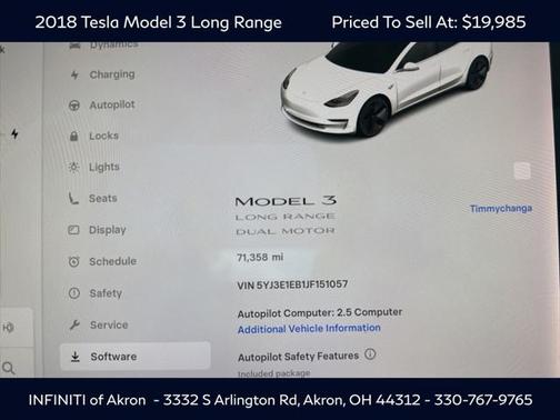 2018 Tesla Model 3 Long Range
