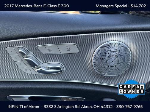 2017 Mercedes-Benz E-Class 4MATIC