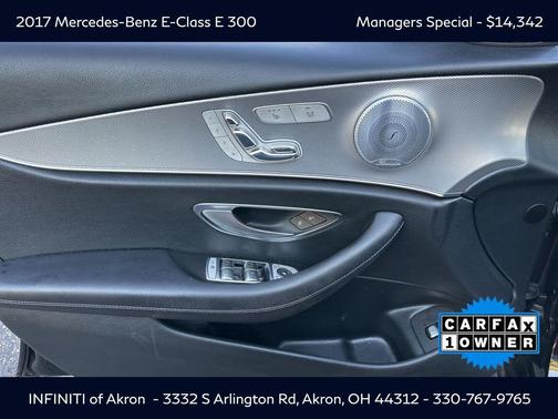 2017 Mercedes-Benz E-Class E 300 4MATIC