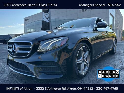 2017 Mercedes-Benz E-Class E 300 4MATIC