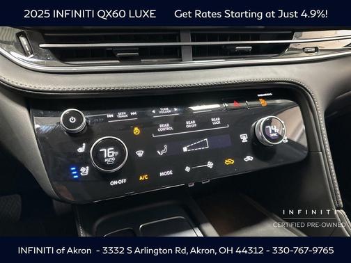 2025 INFINITI QX60 Luxe