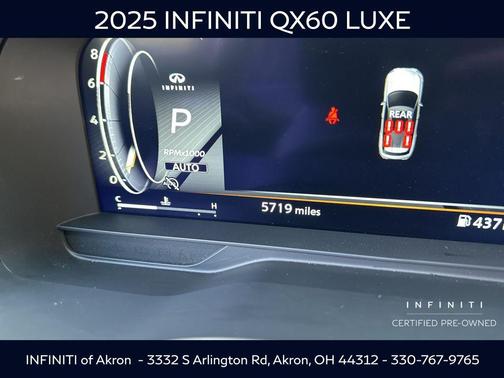 2025 INFINITI QX60 Luxe