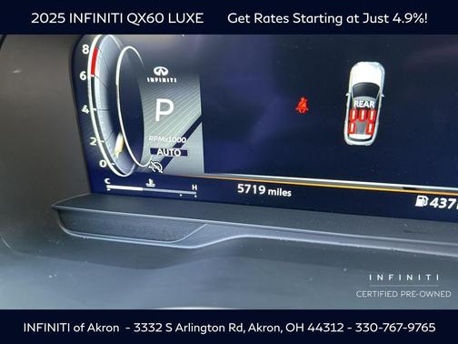 2025 INFINITI QX60 Luxe
