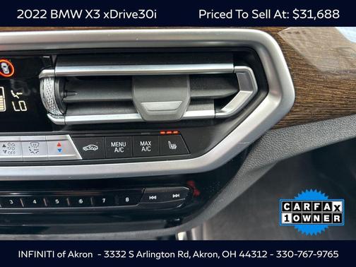 2022 BMW X3 xDrive30i